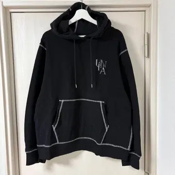 Anui [ UNISEX ] 스티치 로고 후디