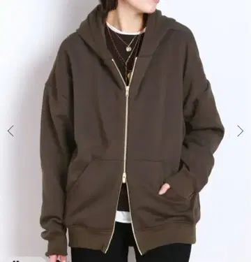 AP STUDIO 웜 지퍼 후디