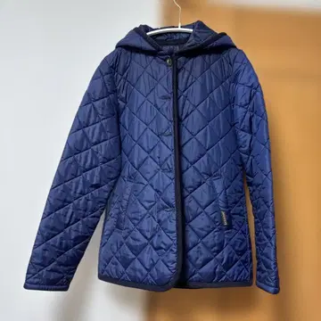 LAVENHAM 퀼팅 자켓 네이비 38