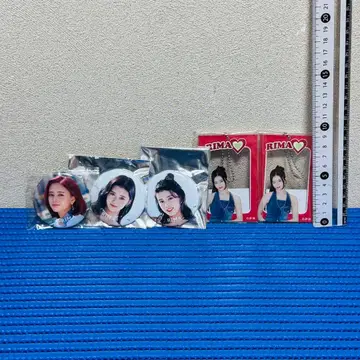 NiziU 리마 RIMA 캔뱃지 아크릴 키링 세트