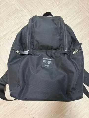 marimekko 블랙 백팩