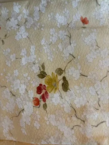 코몬 기모노 동백