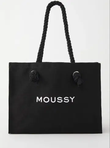 MOUSSY 인조 가죽 쇼퍼백