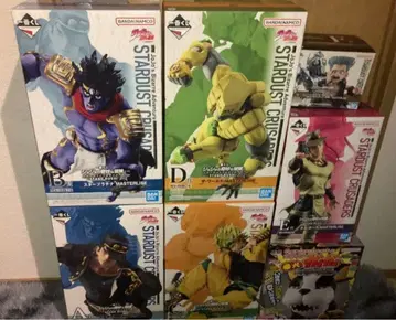 제일복권 죠죠 스타더스트 크루세이더즈 상위상 피규어+라스트 원