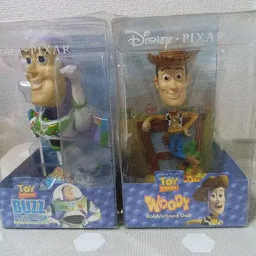 토이 스토리 버즈 라이트이어 우디 보블헤드 세트