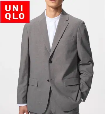 유니클로 감동 자켓 그레이 온라인 한정판 XXL