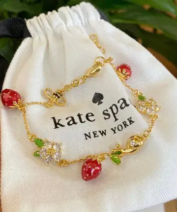 케이트 스페이드 딸기 달팽이 꿀벌 팔찌