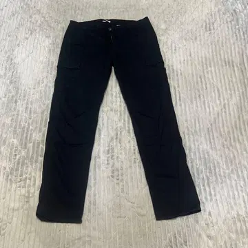 블랙 카고 팬츠