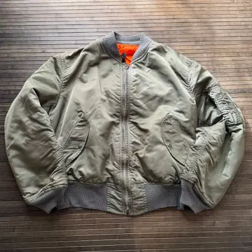 80s 90s ALPHA INDUSTRIES MA-1 USA제 L
