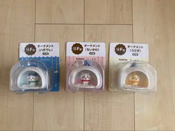 치이카와 (먼작귀) 애니마이 복권 F상 오너먼트 3점 세트