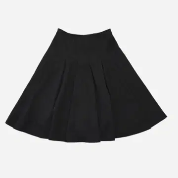 이네드 플레어 스커트 울 마크 일본제 블랙 고급 (9호) 안감 부착