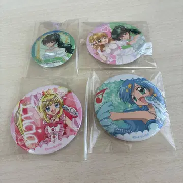 럭키 캔뱃지 BOX 머메이드 멜로디 피치피치 피치 캔뱃지 세트