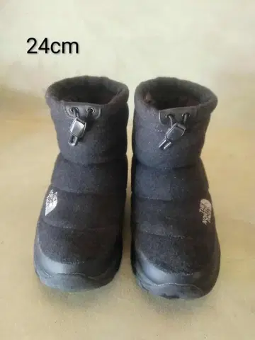 THE NORTH FACE 방한 숏부츠 24cm 블랙
