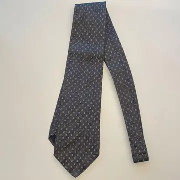 제냐 넥타이 블루 그레이 x 브라운