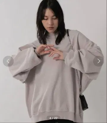 카오스(Chaos)/ REMI RELIEF 별주 BIG 맨투맨 풀오버