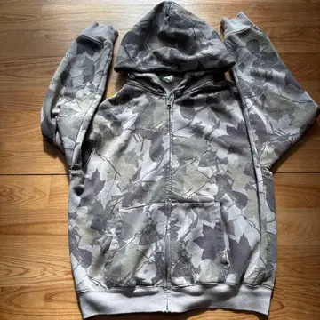 GAP 오버 사이즈 카모플라주 후드티 XS