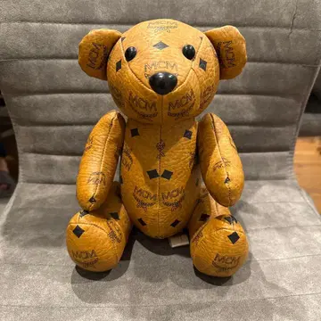 MCM 브라운 봉제 인형
