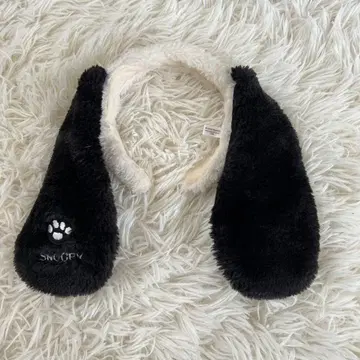 스누피 귀 머리띠