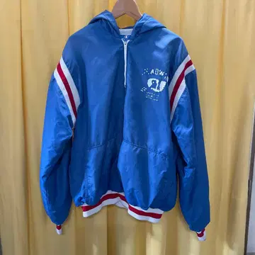 USA 80s-90s Champion 후드 부착 나일론 자켓 S