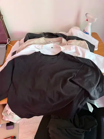 에어리즘 오버 사이즈 셔츠 5개 묶음 판매 XL