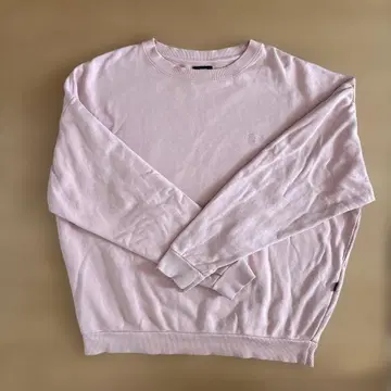 VANS 반스 핑크 크루넥 맨투맨 L 사이즈