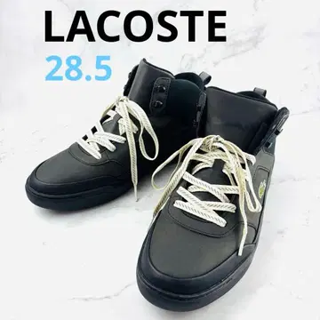 LACOSTE 하이컷 스니커즈 스웨이드 US 10.5