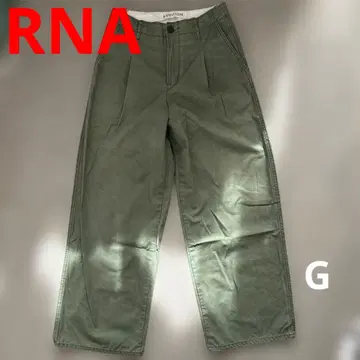 RNA AUDITION 배기 팬츠 와이드 아메카지 구제 의류