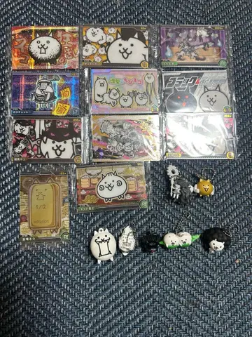 냥코 대전쟁 카드 키링