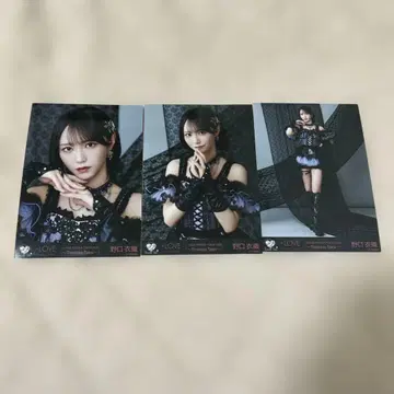 =LOVE 이코러브 노구치 이오리 브로마이드 블랙 의상 컴프 1