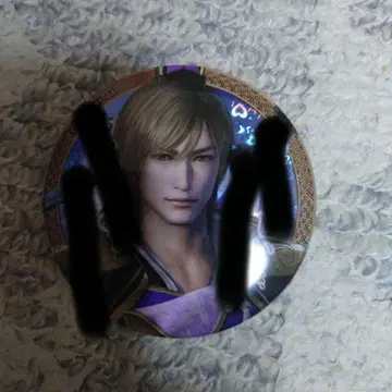 진 삼국무쌍 8 진 돌아가고 싶지 않은 대사 트레이딩 홀로그램 캔뱃지