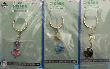 피크민 제일복권 F상 키링 3개 세트 얼음 깃털 바위 느긋함