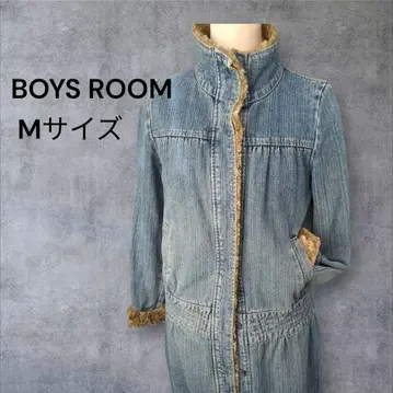 BOYS ROOM 보이즈룸 데님 코트 아우터 보아 코트
