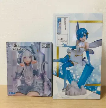 Re: 제로부터 시작하는 이세계 생활 렘 주얼 프린세스 에밀리아 피규어