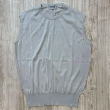 [ 새상품급 ] 존스메들리 씨 아일랜드 코튼 슬리브리스 아이스 그레이 S