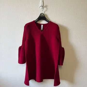 새상품 CFCL POTTERY 숏 벨 슬리브 플레어 탑 F