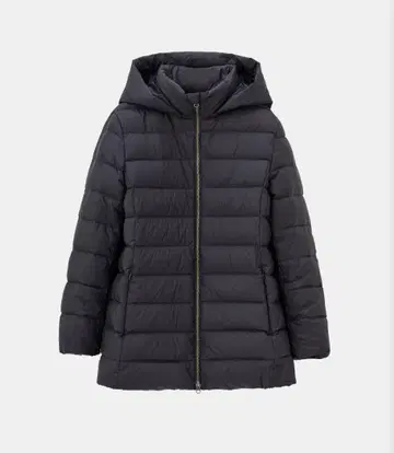 [ PLST ] 리몬타 다운 하프 코트 블랙