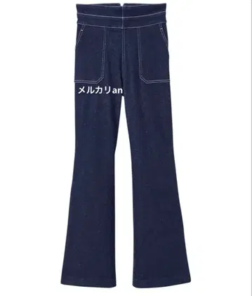 COCO DEAL 스트레치 데님 플레어 팬츠