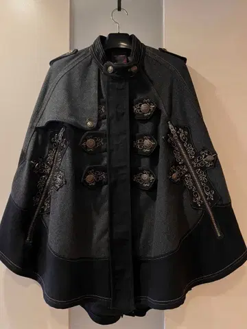 ozz angelo 케이프 망토 코트