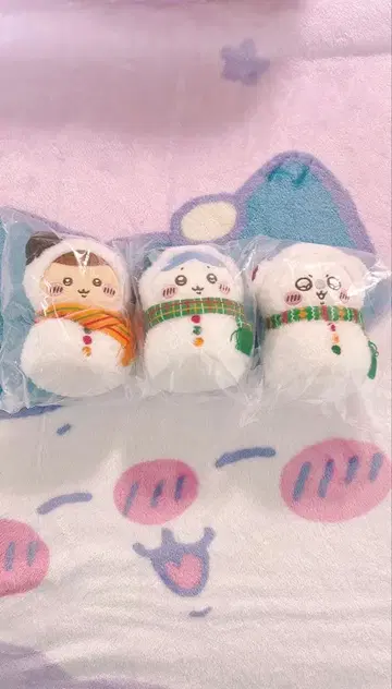 치이카와 (먼작귀) 에니마이 복권 E상 모몽가 밤만쥬 하치와레 세트