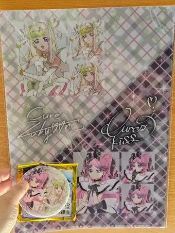 너와 아이돌 프리큐어 전 큐어 키스 큐어 큔