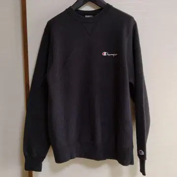 Champion 블랙 크루넥 트레이닝복 M 사이즈 속기모