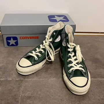 미사용 CONVERSE ALL STAR J 80s HI 그린 24.5