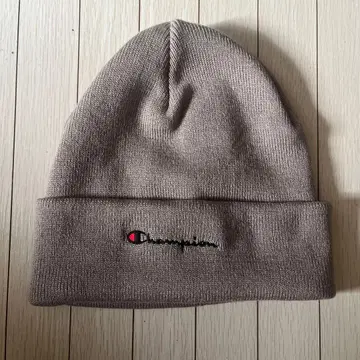 Champion 그레이 니트 모자