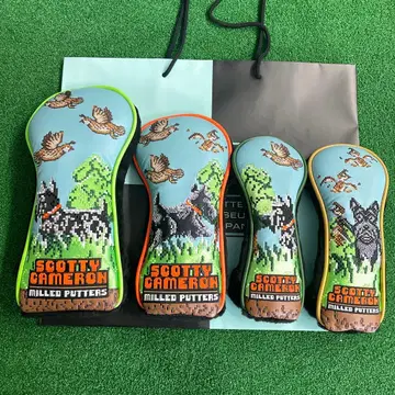 스카티 카메론 우드 계열 골프헤드커버 4개