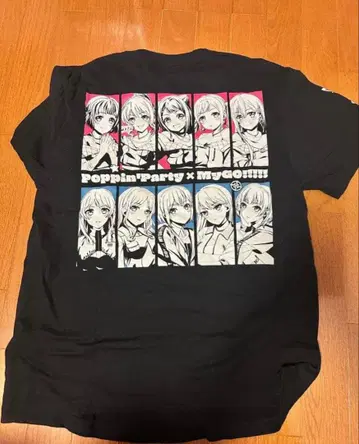 뱅드림 Poppin Party x MyGO ! 혜택 T셔츠