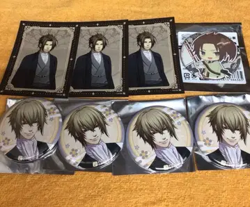 박앵귀 소마 치카게 카자마 아사쿠사 로망관 포토 카드 캔뱃지 프렌즈