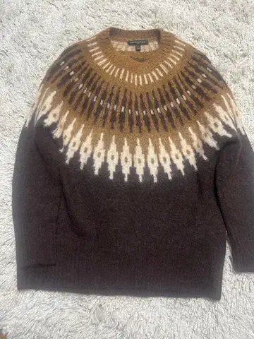 바나나리퍼블릭 알파카 70% 혼방 니트