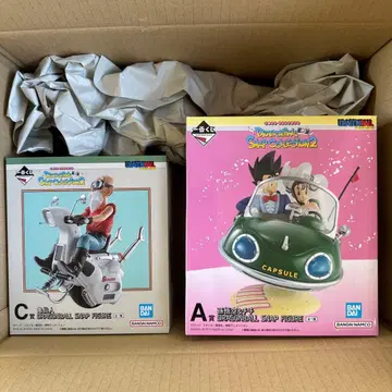 드래곤볼 제일복권 스냅 컬렉션 A상 손오공&치치 C상 무천도사