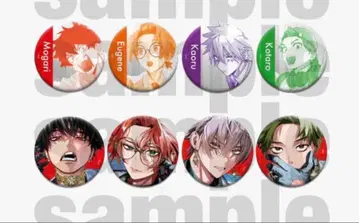 팬텀 스타 버스터즈 캔뱃지 파보테리아 8점 컴플리트 세트