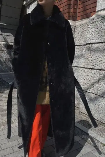 Ameri VINTAGE many way fake boa coat